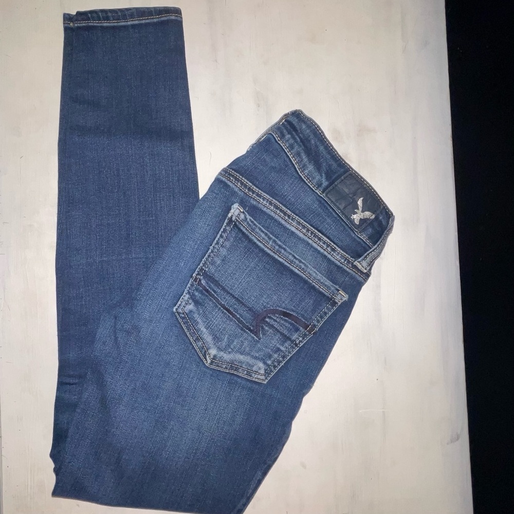 American Eagle super low jegging size 2